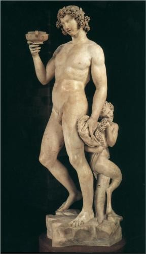 Photo:  Bacchus (1487) ~ Michelangelo